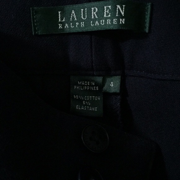 Lauren Ralph Lauren Stretch Straight Leg Pant Trousers - Picture 6 of 9